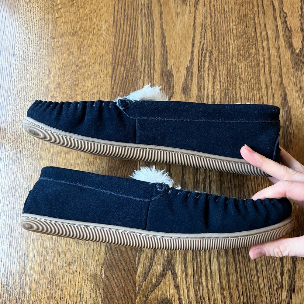 J. Crew Suede Slippers in Vintage Indigo/Navy • 11 - Picture 3 of 6